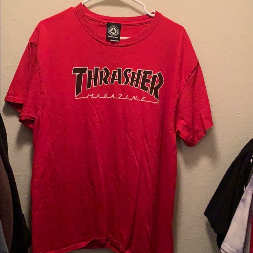 Red Thrasher shirt